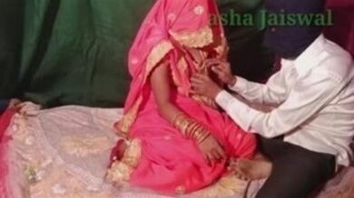 Agra mai suhaagraat par dulhan ki Hindi bf