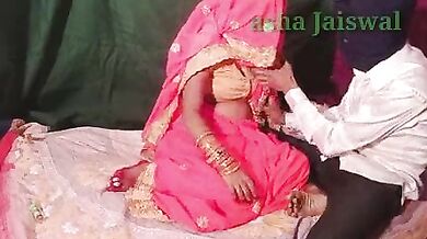 Agra mai suhaagraat par dulhan ki Hindi bf