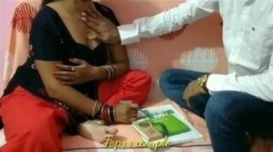 Mote doodh wali Hindi lady teacher ki cowgirl chudai